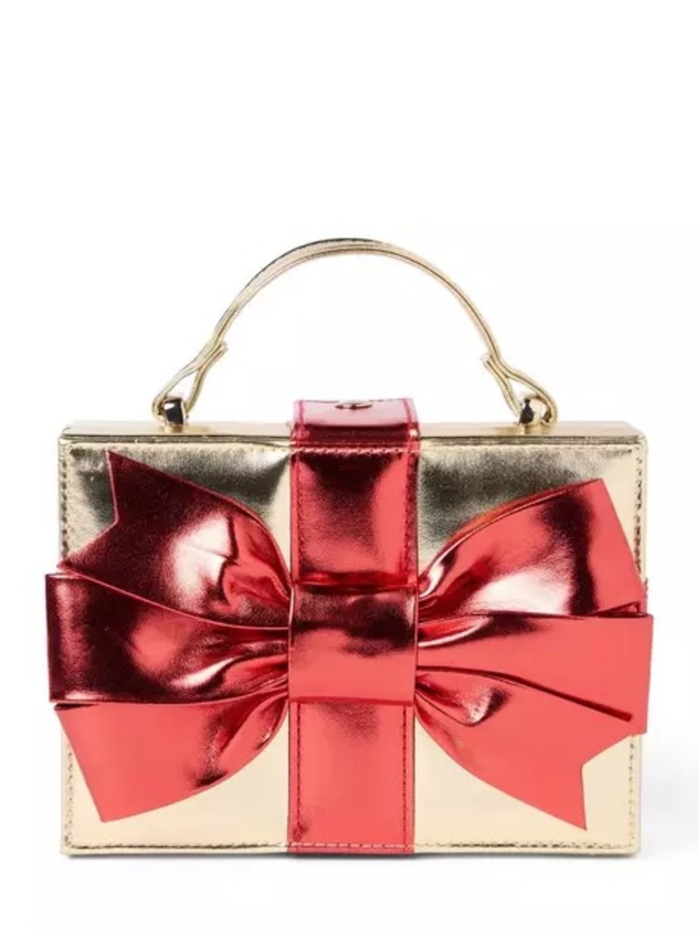 JANIE AND JACK Metallic Purse